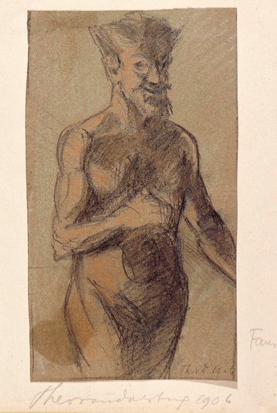Faun by Theo van Doesburg